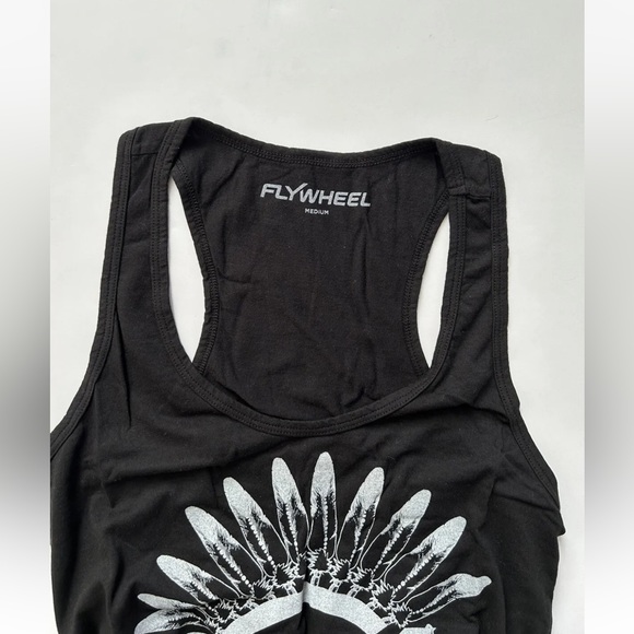 ‘Fly’ Feathers Black & Faded White by Flywheel New NWOT- Size Medium - Picture 6 of 6
